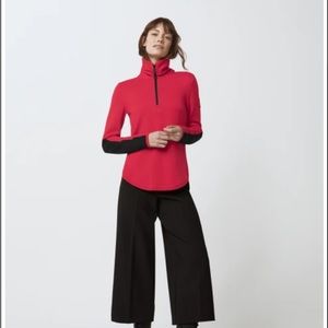 Canada Goose Fairhaven ¼ Zip Sweater Size Small - Red